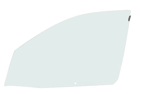 Levé sklo předních dveří stahovací