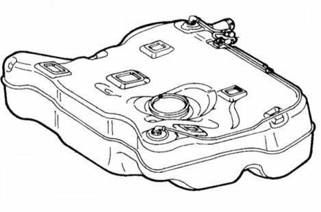 Palivová nádrž BENZIN