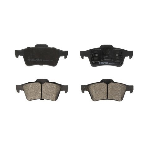 Sada brzdových zadních destiček, kotoučová brzda DELPHI