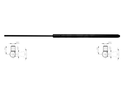 Vzpěra zadních dveří