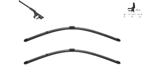 Stěrače VALEO SILENCIO X*TRM sada 750 700 mm