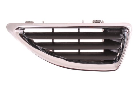 Pravá mřížka chrom / černá