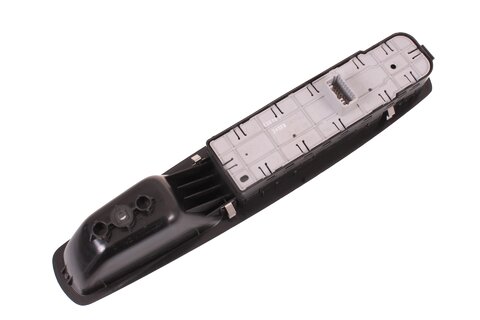 Tlačítka stahování předních a zadních oken s dojezdem a ovládání zrcátek