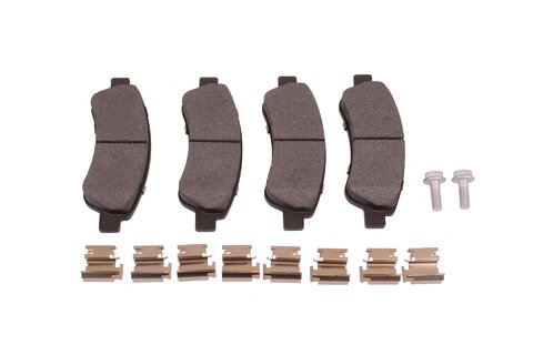 Brzdové destičky zadní bez senzoru