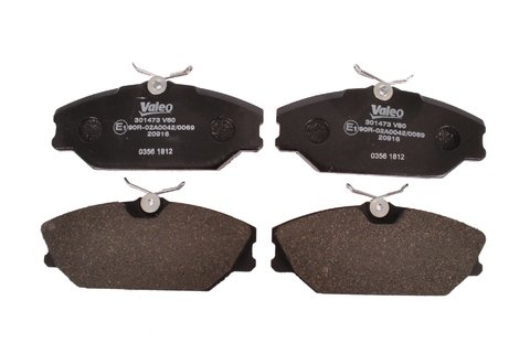Sada předních brzdových destiček kotoučová brzda VALEO