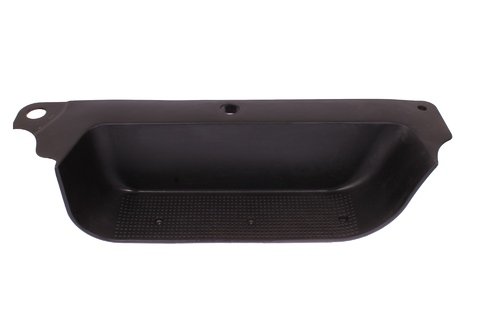 Pravý přední prahový plastový nášlap černý