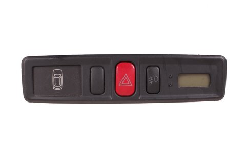 Tlačítko warning s informačním panelem AR145