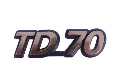 Nápis TD 70