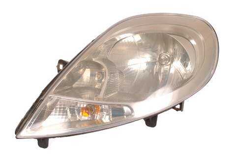 Levé přední světlo H4 s čirým blikačem