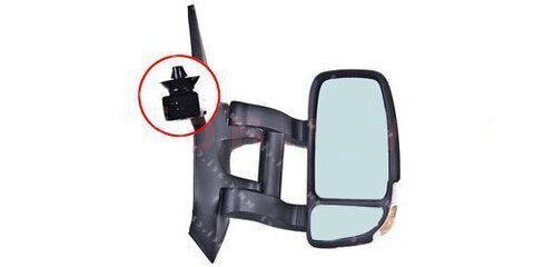 Zpětné zrcátko el. ovládané vyhřívané s blikačem (dlouhé rameno) P fast