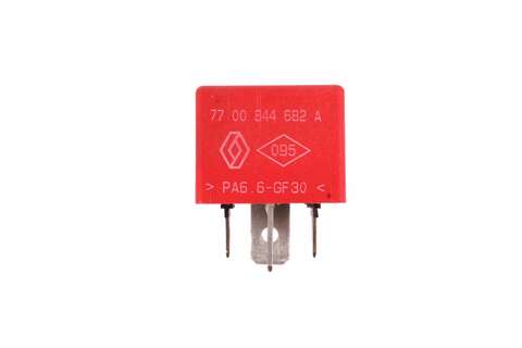 Relé červené 12V/60A