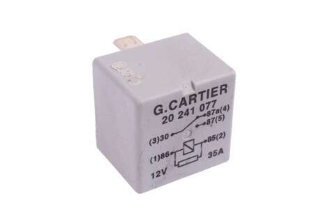 Relé šedé 12V/25A