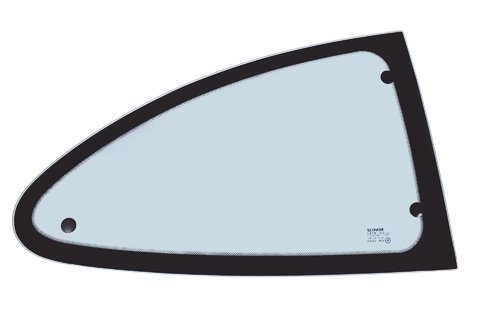 Pravé sklo zadní boční otvíratelné COUPÉ