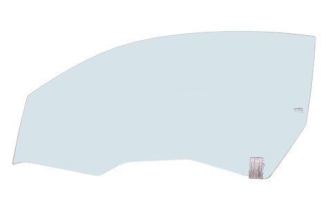 Levé sklo předních dveří stahovací CC