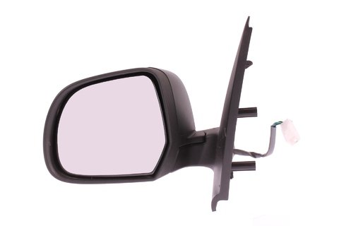 Levé zpětné zrcátko elektricky ovládané vyhřívané černé - 5pinů