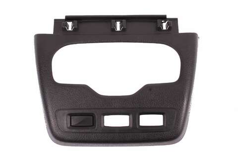 Středový plast palubky na ovládání topení