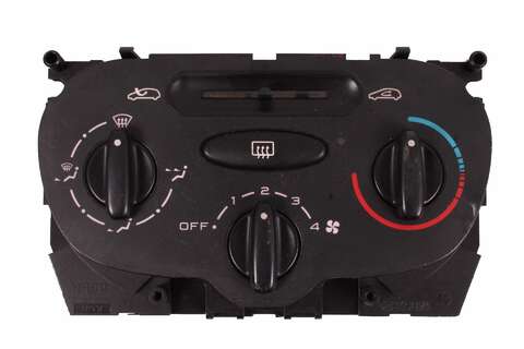 Panel ovládání topení - bez klimatizace