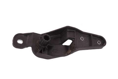 Zadní část páky otevírání kapoty