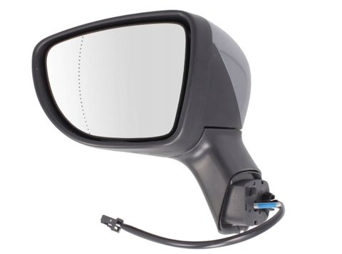 Levé zpětné zrcátko elektricky ovládané vyhřívané s příklopem - pro lak