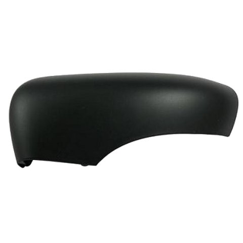 Levý plastový kryt zpětného zrcátka - černý