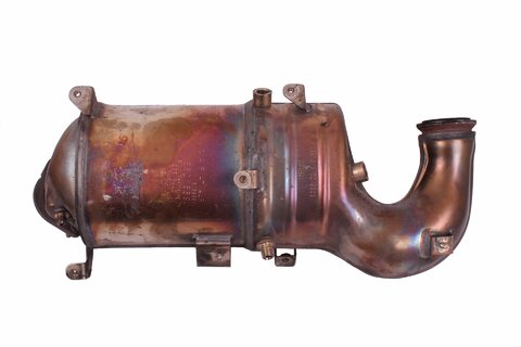 Filtr pevných částic kovový s katalyzátorem