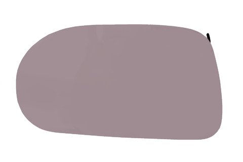 Sklo zpětného zrcátka vyhřívané levé