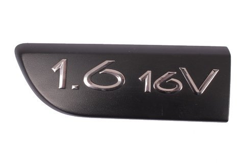 Nápis levé přední lišty dveří - 1.6 16V - čený