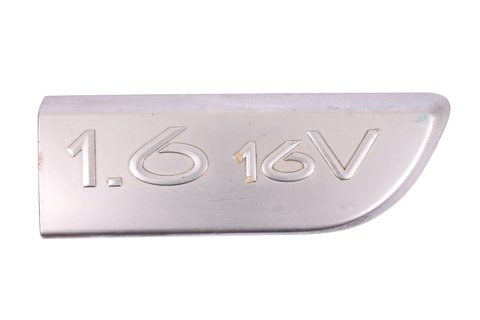 Nápis pravé přední lišty dveří - 1.6 16V - stříbrný