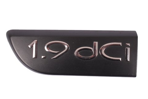 Nápis levé přední lišty dveří - 1.9 dCi - čený