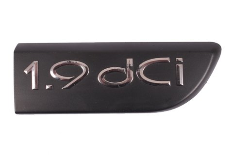 Nápis pravé přední lišty dveří - 1.9 dCi - čený