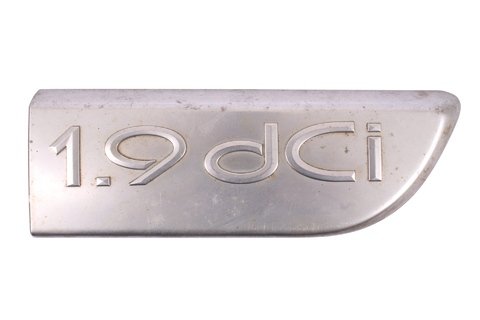 Nápis pravé přední lišty dveří - 1.9 dCi - stříbrný