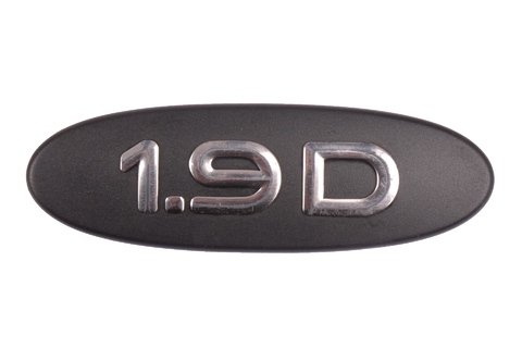 Nápis přední lišty dveří - 1.9D - černý