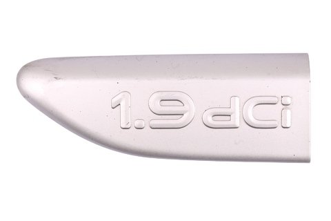 Nápis levé přední lišty dveří - 1.9 dCi - stříbrný