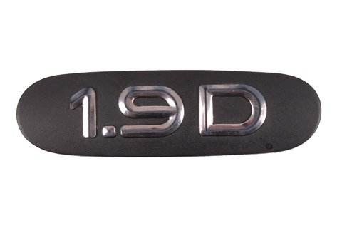 Nápis přední lišty dveří - 1.9D