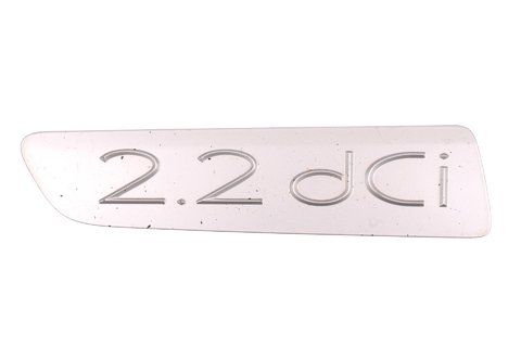 Nápis levé přední lišty dveří - 2.2 dCi - stříbrný