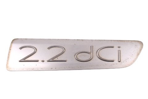 Nápis pravé přední lišty dveří - 2.2 dCi - stříbrný