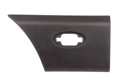 Levá boční lišta zadního převisu - krátký převis - dlouhý rozvor - pro poziční světla - černá