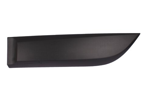 Levá plastová lišta zadních dveří - černá