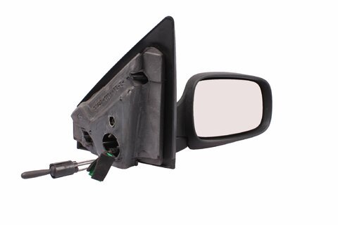 Pravé zpětné zrcátko mechanicky ovládané s teplotním čidlem - černé