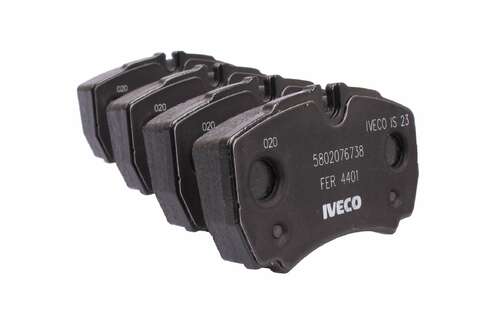 Brzdové destičky zadní