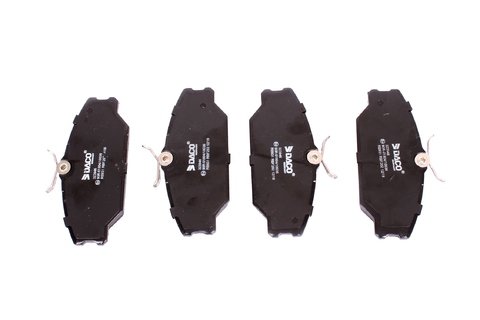 Sada předních brzdových destiček kotoučová brzda DACO