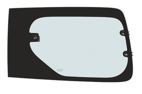 Pravé sklo bočních posuvných dveří - otvírací