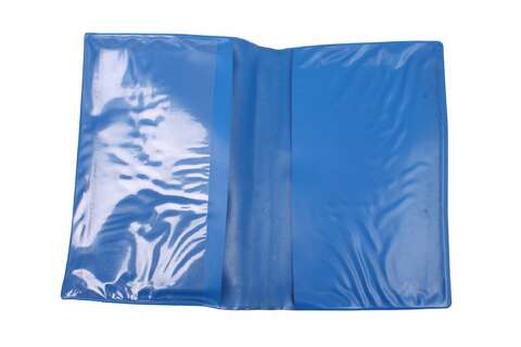 Pořadač na dokumenty k vozu modrý