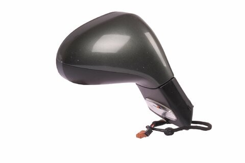 Zrcátko elektricky ovládané pravé konvexní vyhřívané s čidlem a směrovými/výstražnými světly ( lakovací )