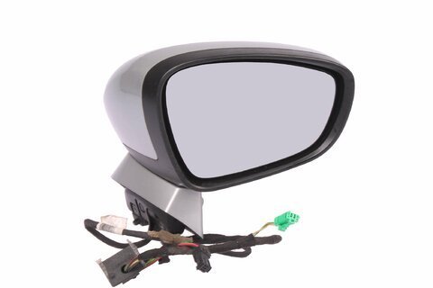 Zrcátko elektricky ovládané pravé konvexní vyhřívané s čidlem a směrovými/výstražnými světly ( lakovací )