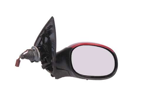 Zrcátko manuálně ovládané pravé konvexní vyhřívané s čidlem ( lakovací )