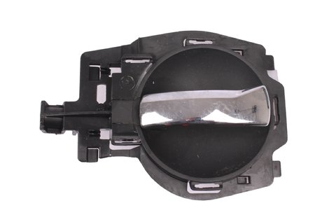 Klika dveří vnitřní levá tmavě šedá ovl. chrom (přední, zadní) 9680637477 9680187877 9647164577 9647164677