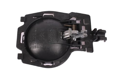 Klika dveří vnitřní levá tmavě šedá ovl. chrom (přední, zadní) 9680637477 9680187877 9647164577 9647164677