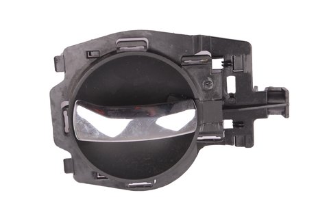 Klika dveří vnitřní pravá tmavě šedá ovl. chrom (přední, zadní) 9680637377 9680187777 9647164377 9647164477