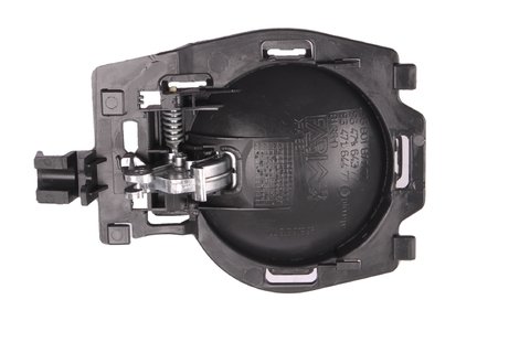Klika dveří vnitřní pravá tmavě šedá ovl. chrom (přední, zadní) 9680637377 9680187777 9647164377 9647164477